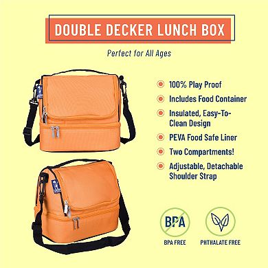 Two Compartment Lunch Bag