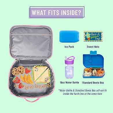 Pink Giraffe Lunch Box