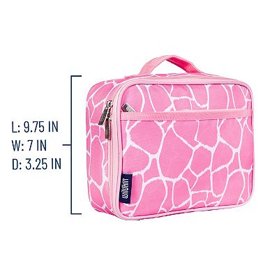 Pink Giraffe Lunch Box