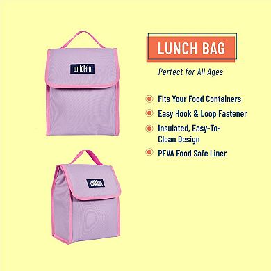 Lilac Lunch Bag