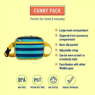Blue Stripes Fanny Pack