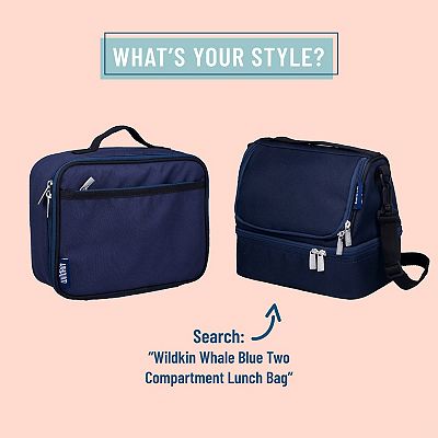 Whale Blue Lunch Box