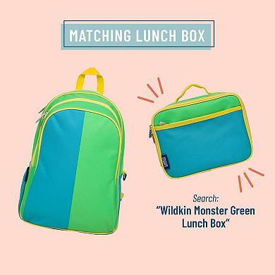 Monster Green 15 Inch Backpack