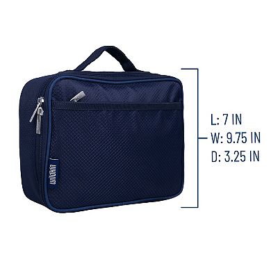 Rip-stop Blue Lunch Box