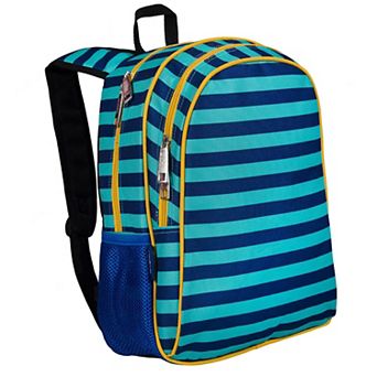 Blue Stripes 15 Inch Backpack