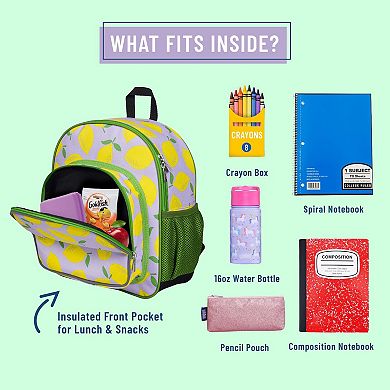 Lilac Lemonade 12 Inch Backpack