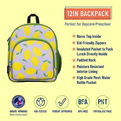 Lilac Lemonade 12 Inch Backpack