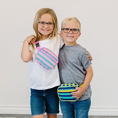 Pink Stripes Fanny Pack