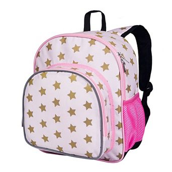 Pink And Gold Stars 12 Inch Backpack