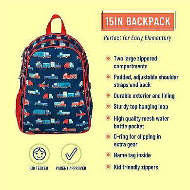 Transportation 15 Inch Backpack
