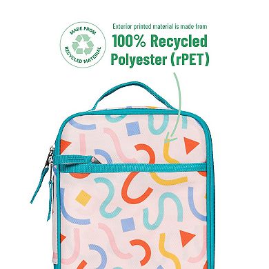 Confetti Peach Recycled Eco Lunch Bag