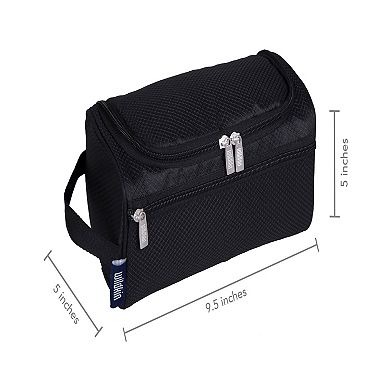 Rip-stop Black Toiletry Bag