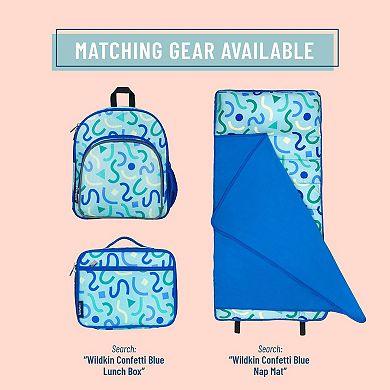 Confetti Blue 12 Inch Backpack