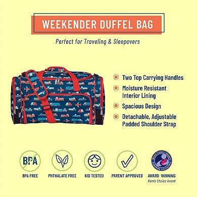 Transportation Weekender Duffel Bag