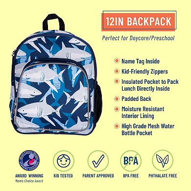 Sharks 12 Inch Backpack