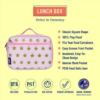 Pink And Gold Stars Lunch Box