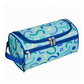 Confetti Blue Toiletry Bag