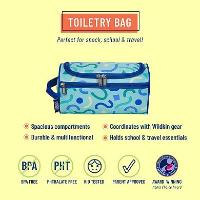 Confetti Blue Toiletry Bag