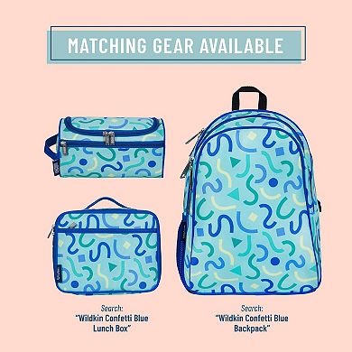 Confetti Blue Toiletry Bag