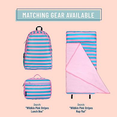Pink Stripes 15 Inch Backpack