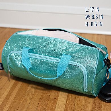 Blue Glitter Dance Bag