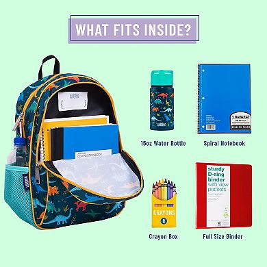 Jurassic Dinosaurs 15 Inch Backpack