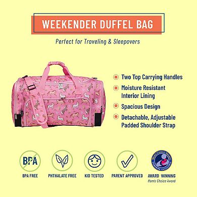 Wild Horses Weekender Duffel Bag