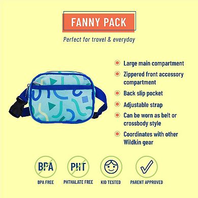 Confetti Blue Fanny Pack