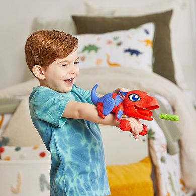Hasbro Marvel Spidey and His Amazing Friends Dino-Webs NERF Spidey-Rex Web Launcher
