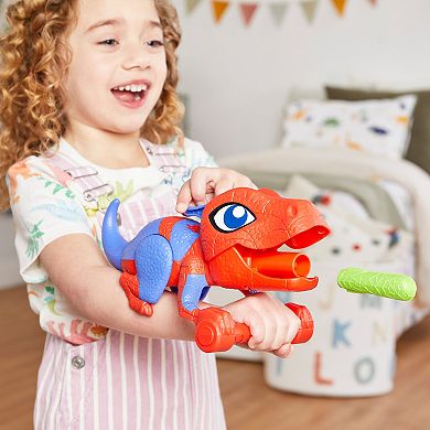 Hasbro Marvel Spidey and His Amazing Friends Dino-Webs NERF Spidey-Rex Web Launcher