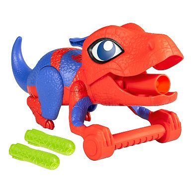 Hasbro Marvel Spidey and His Amazing Friends Dino-Webs NERF Spidey-Rex Web Launcher