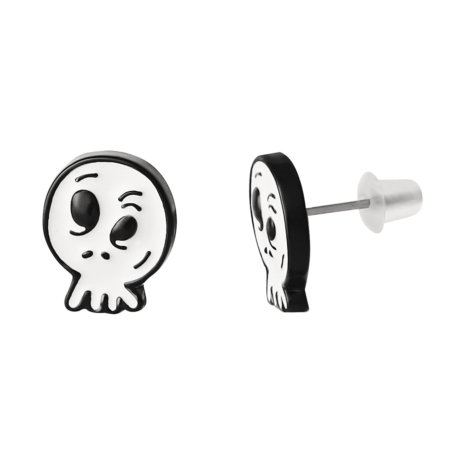 YTONGFAN Betelgeuse Inspired Earrings Halloween Earrings For Women Fans Skull Tombstone Coffin Sandworm Dangle Merch Accessories Party Costume Decor