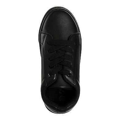 French Toast Kids' Faux-Leather Lifestyle Sneakers
