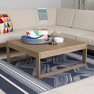 Linon Silas Outdoor Coffee Table