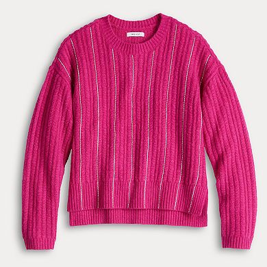 Women's Nine West Chain Shine Sweater
