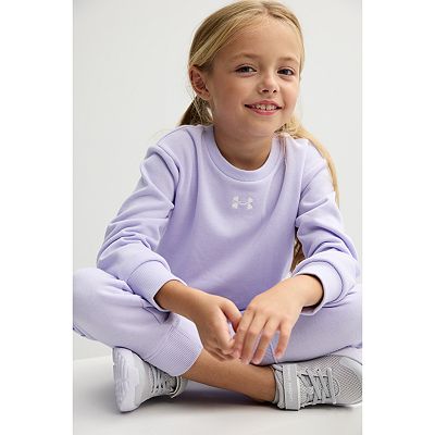 Girl's Under Amour sweatshirts with matching on sale pants sets size 6x New