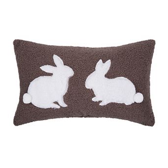 C&F Home Bunny Rabbit Duo Easter Throw Pillow