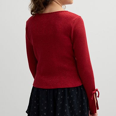 Girls 6-20 SO® Tie Detail Top in Regular & Plus Size
