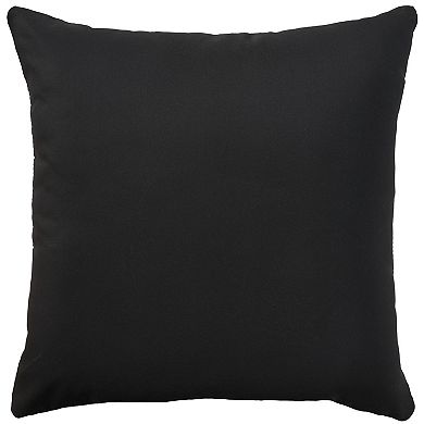 Mina Victory Solid Reversible Indoor Outdoor Throw Pillow