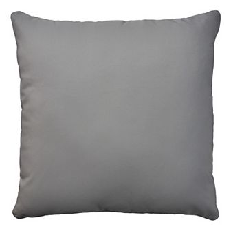 Mina Victory Solid Reversible Indoor Outdoor Throw Pillow