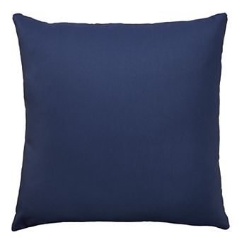 Mina Victory Solid Reversible Indoor Outdoor Throw Pillow