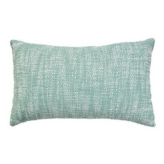 Mina Victory Woven Basketweave Indoor Outdoor Throw Pillow