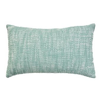 Mina Victory Woven Basketweave Indoor Outdoor Throw Pillow