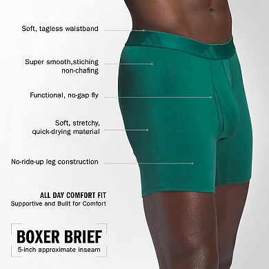 Men's adidas 3-Pack Luxe Comfort Boxer Briefs