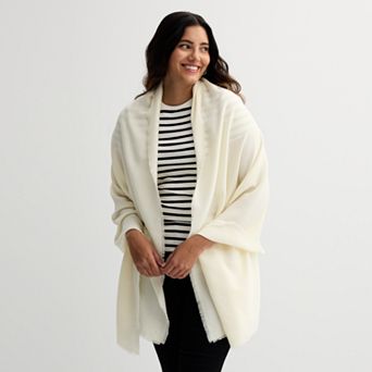 Women's Nine West Solid Soft Wrap