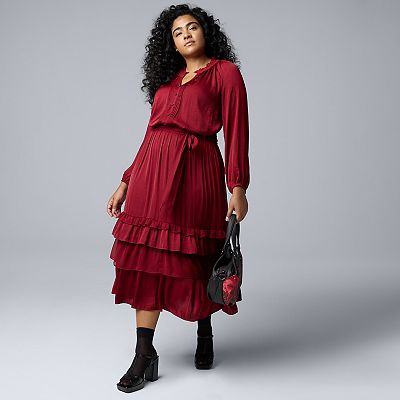 Kohls plus size dresses vera wang best sale