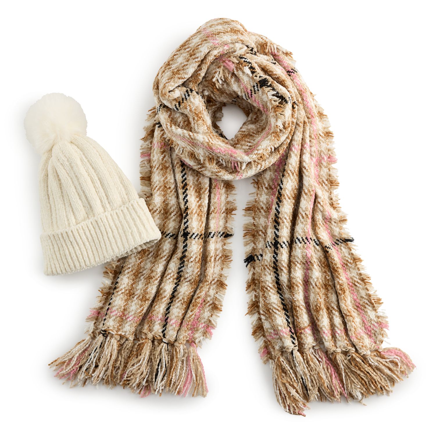 Womens White Scarves Kohl s
