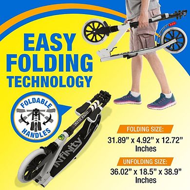 Lightweight Alloy Kick Scooter for Kids & Adults