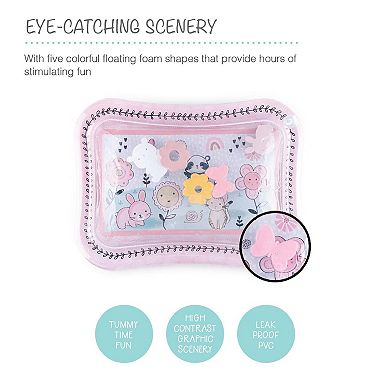 The Peanutshell Tummy Time Water Play Mat For Baby Girls