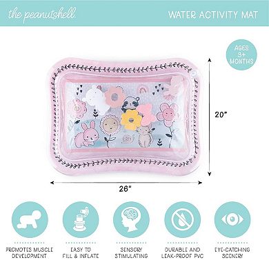 The Peanutshell Tummy Time Water Play Mat For Baby Girls